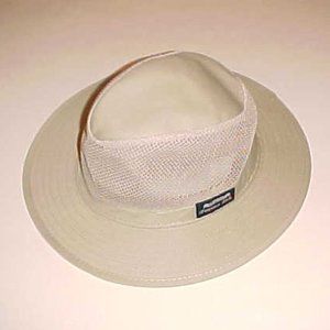 Panama Jack Original Adult Khaki Safari Mesh Hat L